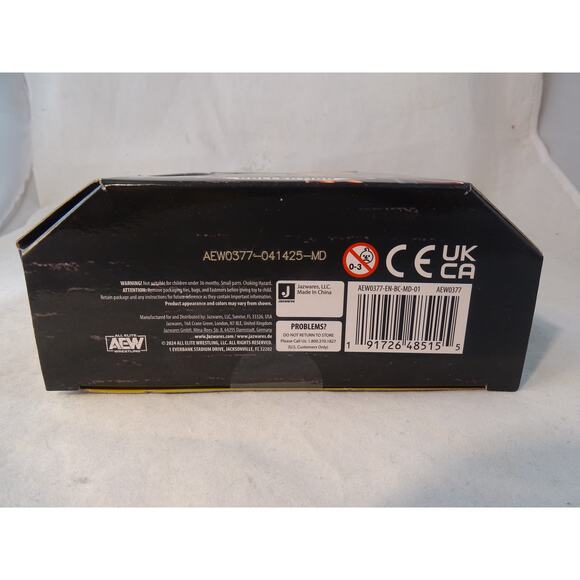 AEW Unrivaled Series 14 Keith Lee Action Figure #125 New Sealed VGC - Picture 9 of 9